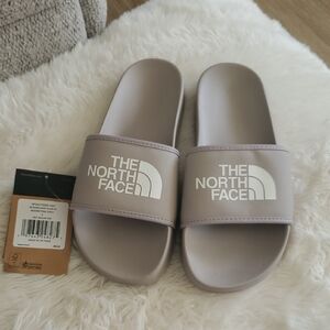 The North Face Women's Slide Sandals in Light Taupe